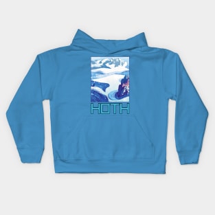 Visit Hoth! Kids Hoodie